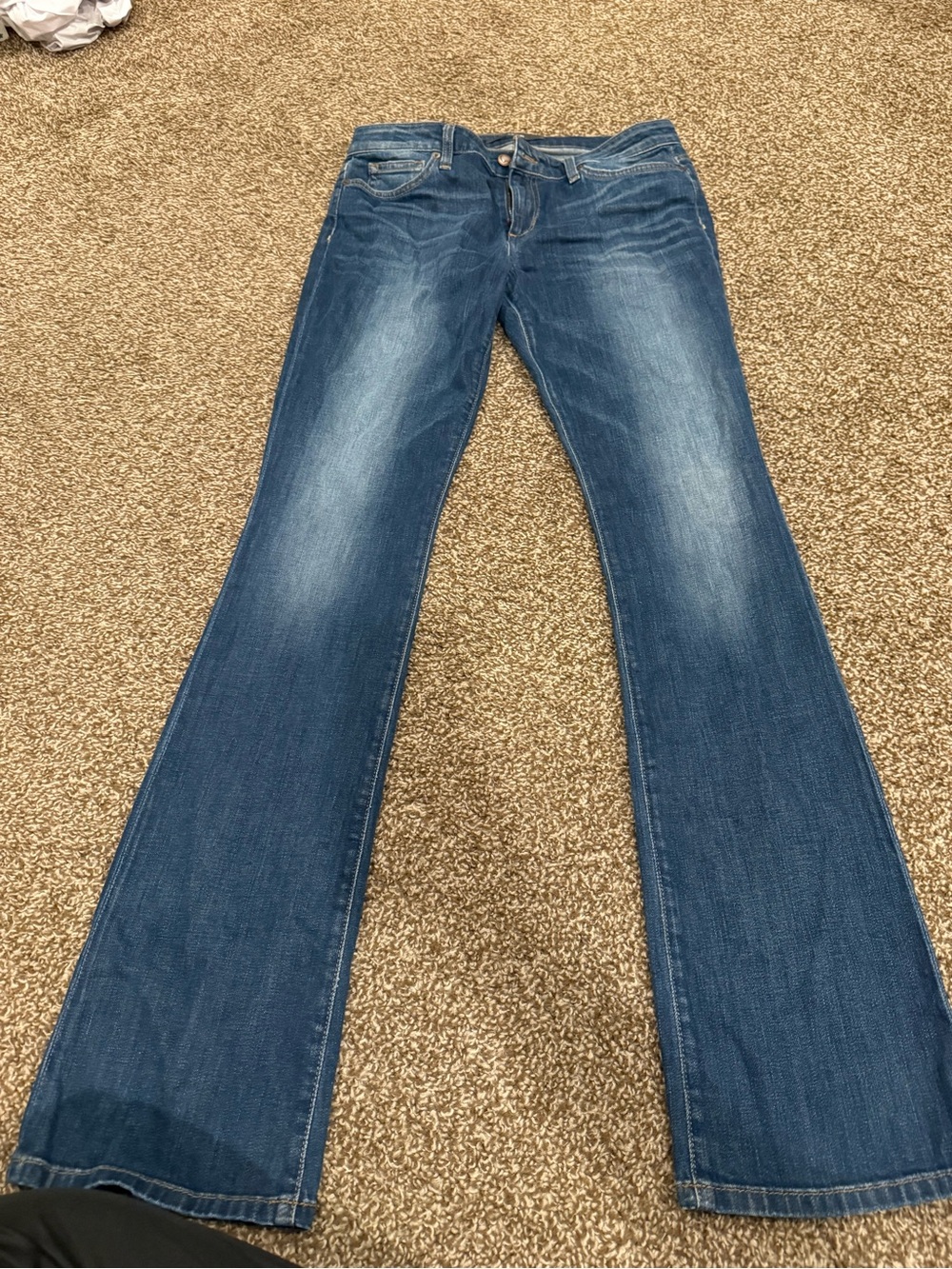 Classic Women's Skinny Bootcut Jeans – Blue